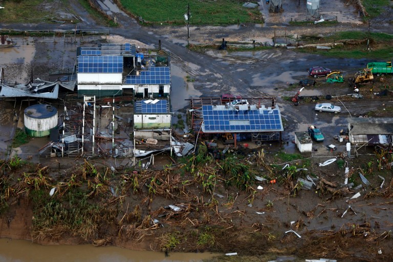 Puerto Rico blackout sparks interest in solar power for island’s electric grid
