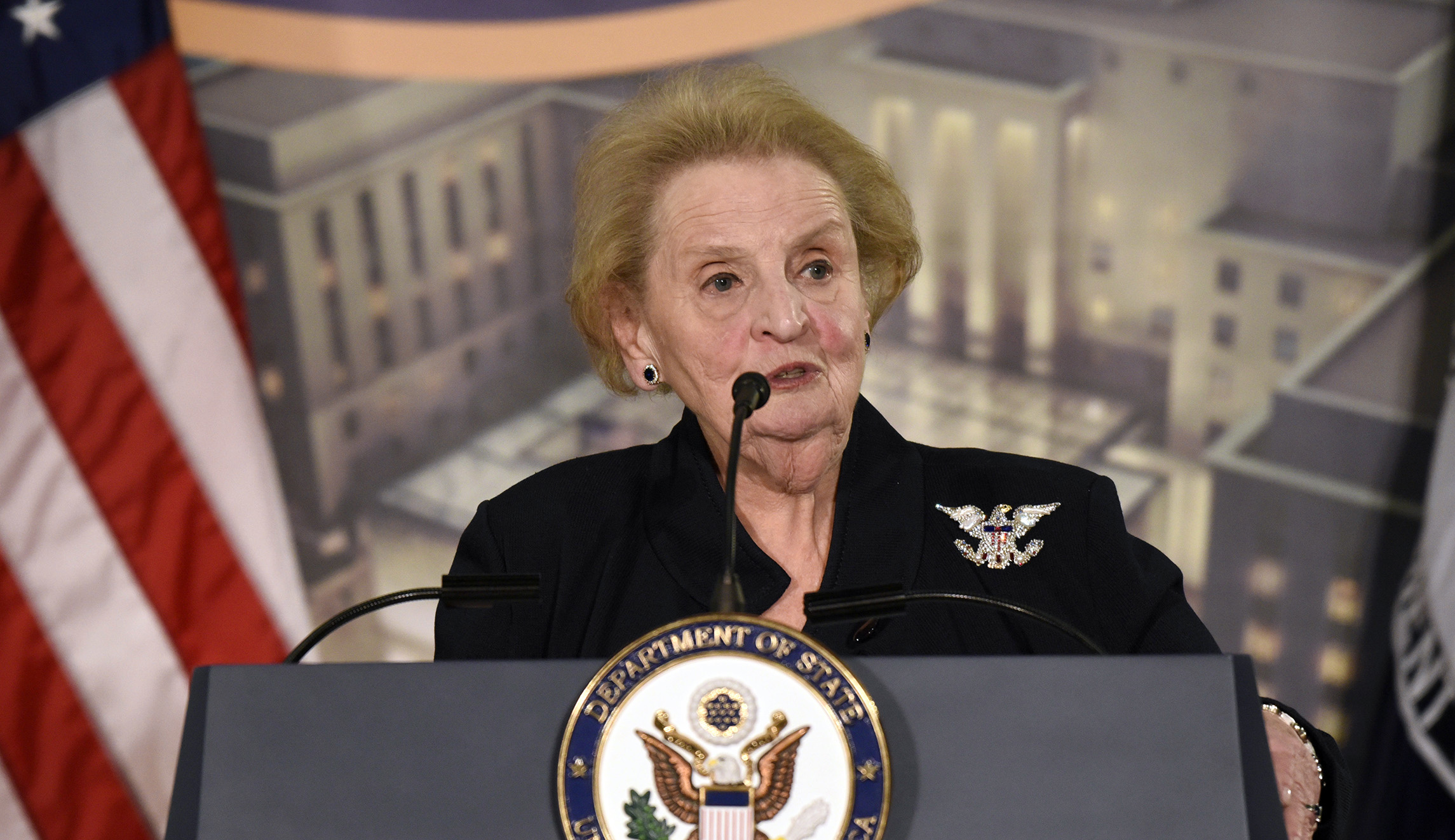 Madeleine Albright: Trump’s UN speech ‘weakened America’