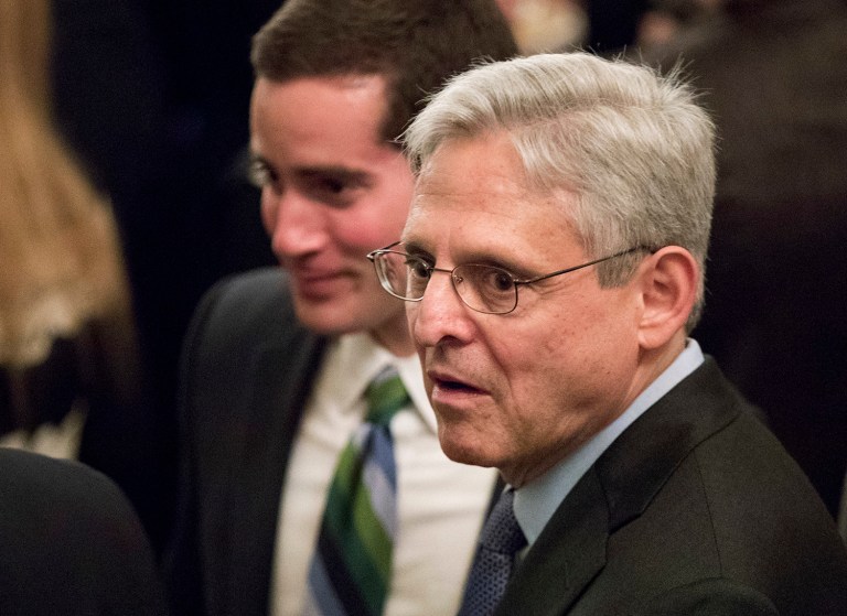 Supreme Court nominee Merrick Garland is scheduled to begin hearing arguments again for the D.C. Circuit Court of Appeals on Jan. 18. (AP Photo/Manuel Balce Ceneta)