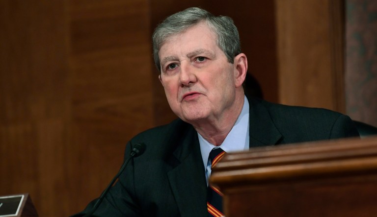 John Kennedy, the Louisiana senator who put the president's nominee through the ringer, is a Republican, longtime practicing attorney, and a Trump supporter. (AP Photo/Susan Walsh)