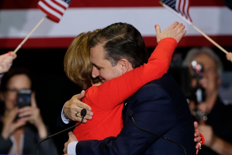 Republicans say the Ted Cruz/Carly Fiorina move comes just in time for the Indiana and California primaries that are key contests in the race to block Donald Trump. (AP Photo)