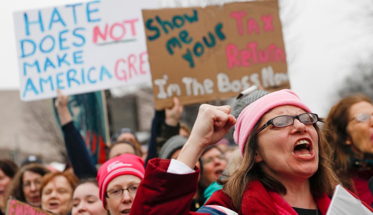 To be sure, gender bias exists, and employers' typical reliance on past pay could have an effect in exacerbating any pay inequities that already exist. (AP Photo/John Minchillo)