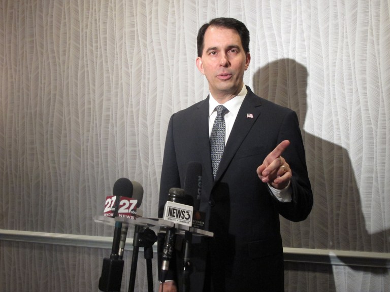 The children's event was set to take place at the governor's mansion in Madison, Wis.