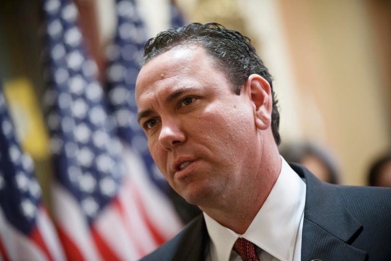 Rep. Vance McAllister, a Republican of Louisiana, waits to be sworn in at the Capitol in Washington in this Nov. 21, 2013, photo. (AP Photo/J. Scott Applewhite)