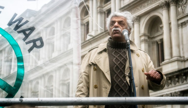 Oxford University released a video of Tariq Ali's recent speech to students and faculty. Ali begins by lamenting the Soviet Union's demise. It meant, he said, 