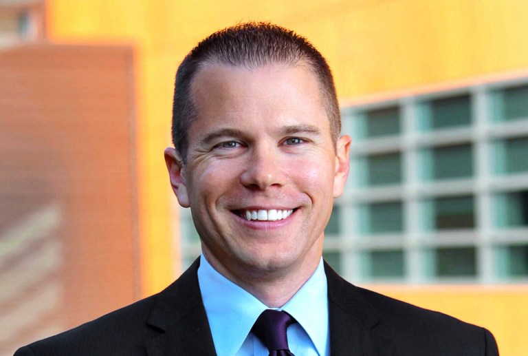 Matt Mika, a Tyson Foods lobbyist and former staffer for two Michigan congressmen, was among the four people shot at Simpson Park in Alexandria, Va., during a practice for last week's Congressional Baseball Game. (Courtesy of Tyson Foods via AP)