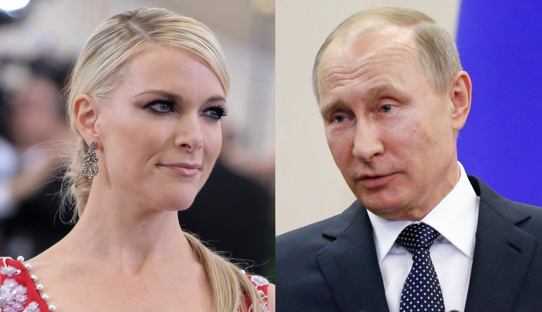 Megyn Kelly will reportedly make her debut on NBC by moderating an international conference that includes Russian President Vladimir Putin in June. (Photo by Charles Sykes/Invision/AP)