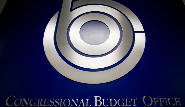 The Congressional Budget Office estimates a new legislative package being shepherded by Banking Committee Chairman Mike Crapo, R-Idaho, would add a total of $671 million to federal deficits over the next 10 years. (Andrew Harrer/Bloomberg)