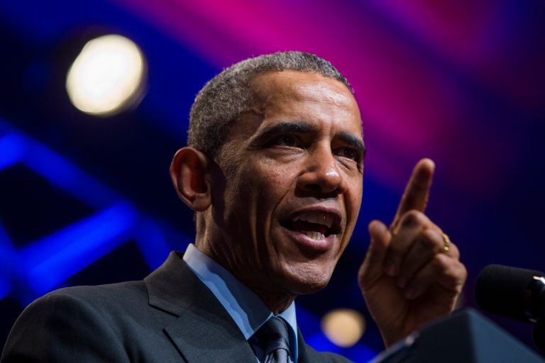 The president has put lawmakers in a Catch-22: He refuses to shape the U.S. negotiating strategy to meet their concerns and insists they can't modify a deal once signed. (Getty)