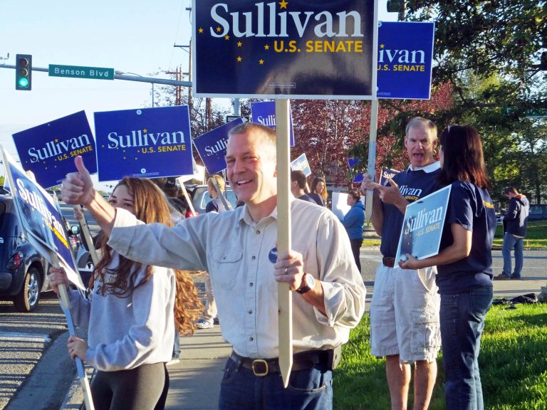 Dan Sullivan, Alaska's former attorney general, won the state's Republican Senate primary with 40.1 percent of the vote with 98 percent of precincts reporting. (AP/Becky Bohrer)