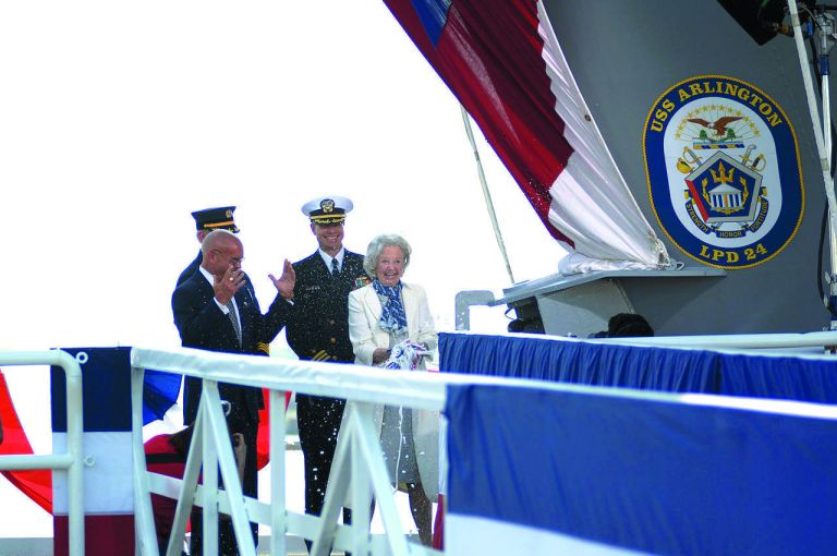 Arlington group raising cash for namesake Navy ship