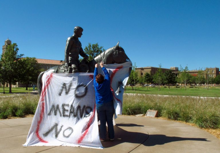 Texas Tech students protest against ‘rape culture’