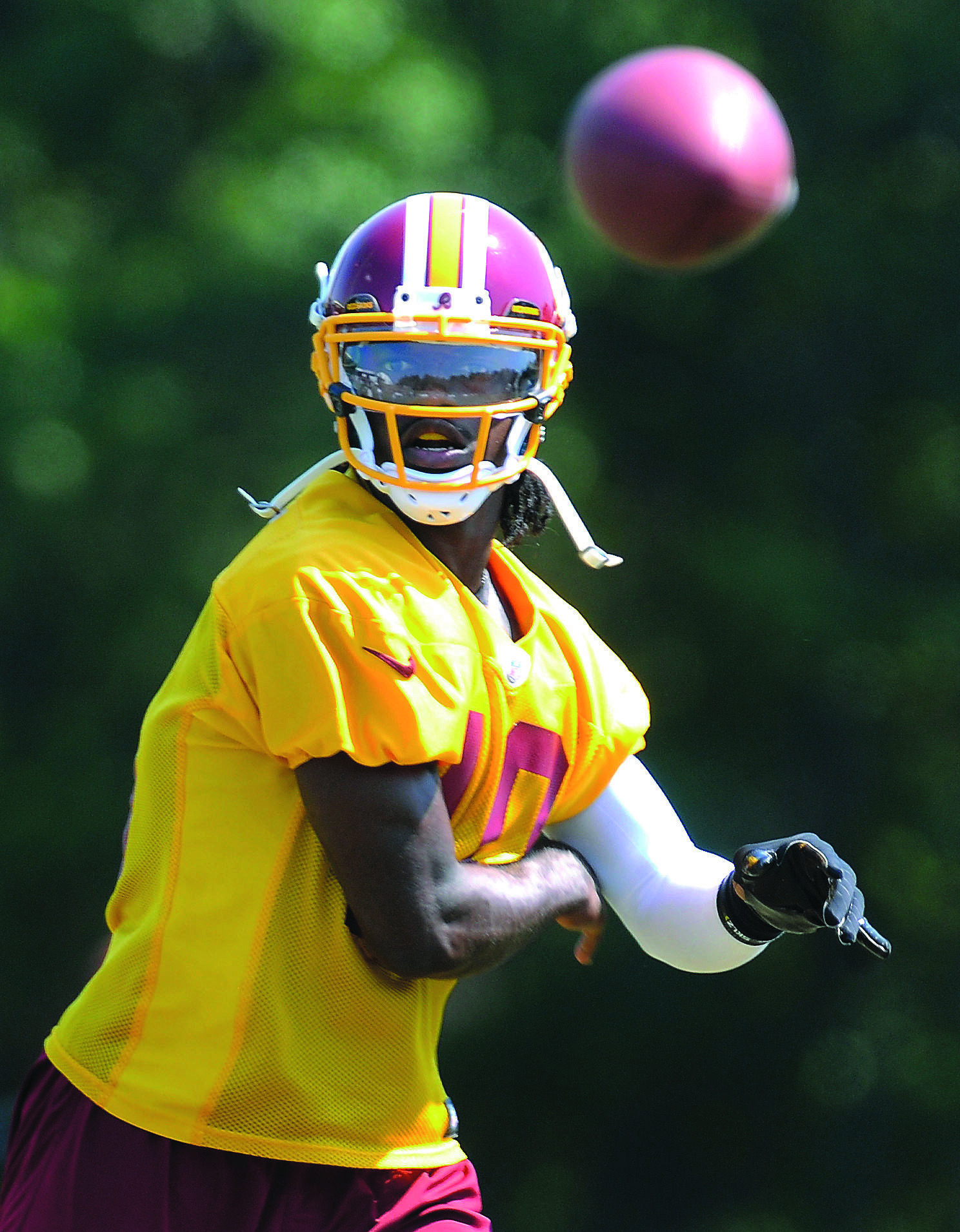 Rick Snider: Redskins’ RG3 needs some more target practice