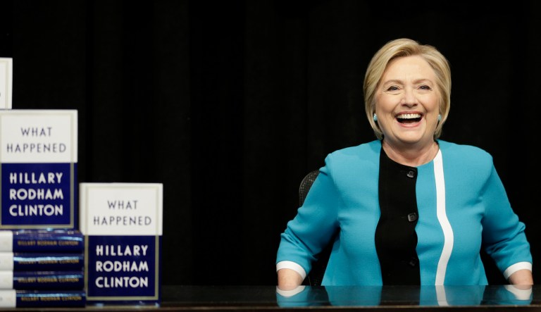Hillary Clinton said it's harder for successful women to be perceived as likable. 
