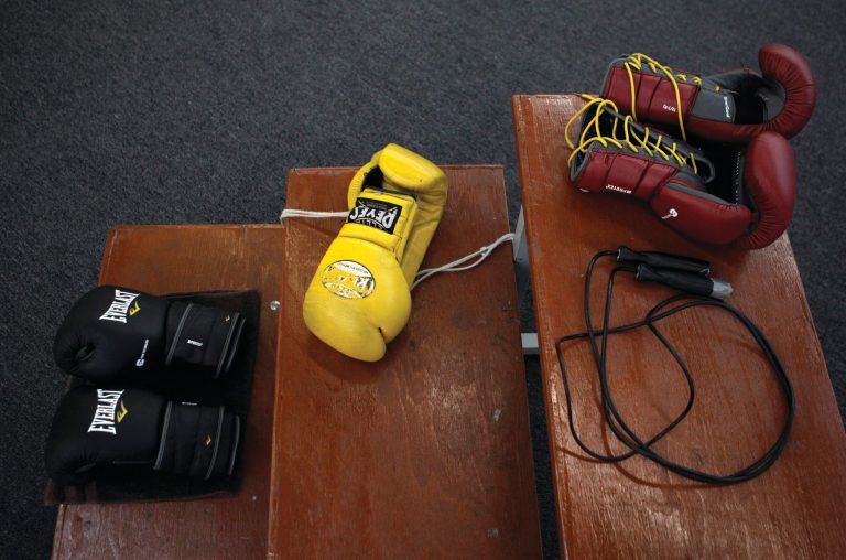 Jae C. Hong/AP
A boxing gym in Northeast D.C. is bringing hope to the young people in a rough neighborhood.