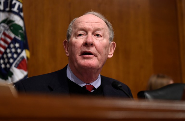 Sen. Lamar Alexander, R-Tenn., touted the $37.5 billion energy and water spending bill as the earliest the Senate has passed an appropriations bill in four decades. (AP Photo/Susan Walsh)