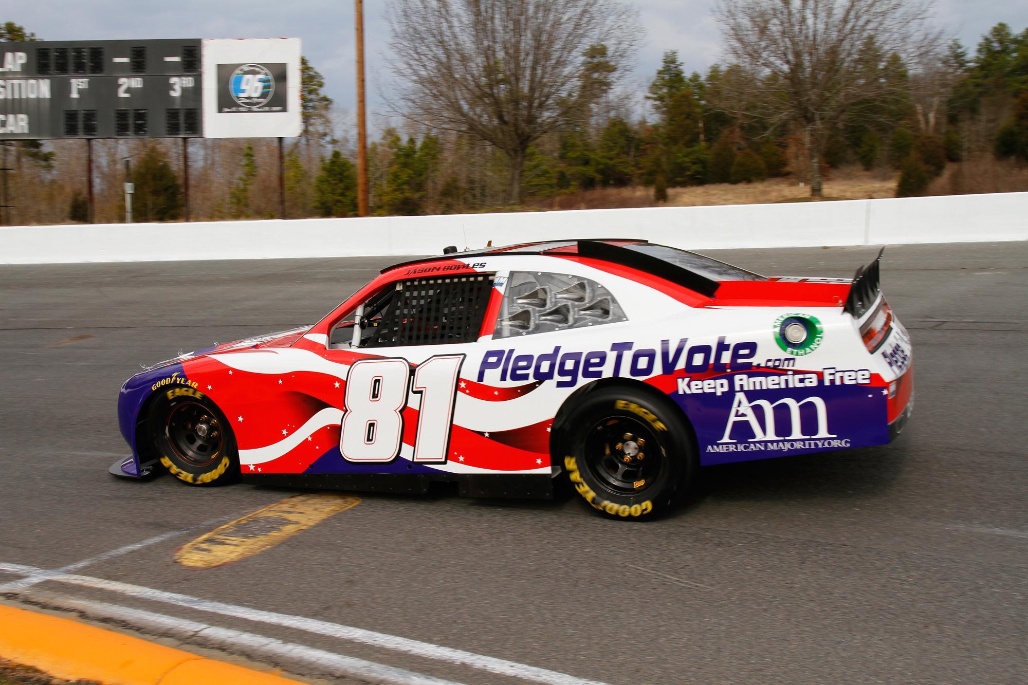 Tea Party movement goes NASCAR racing