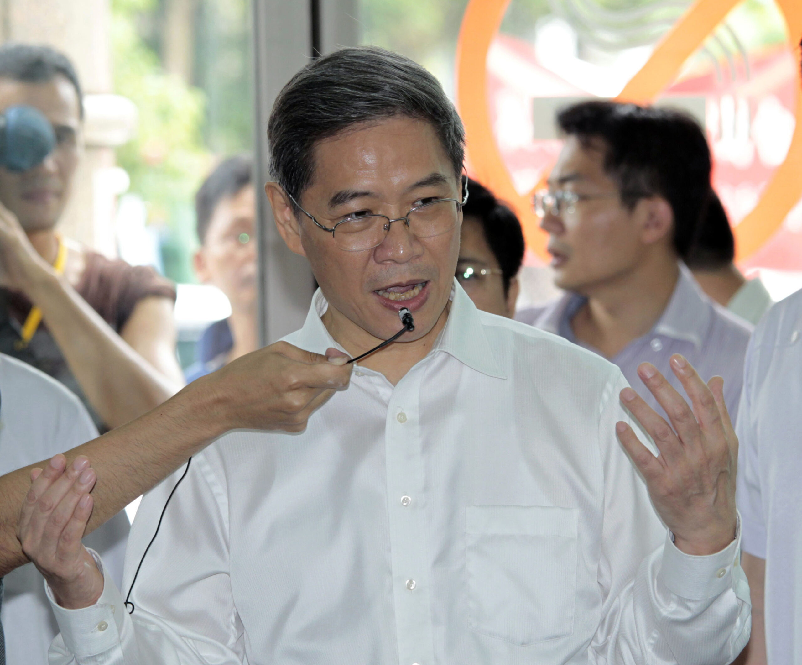 Protesters disrupt China envoy’s Taiwan trip