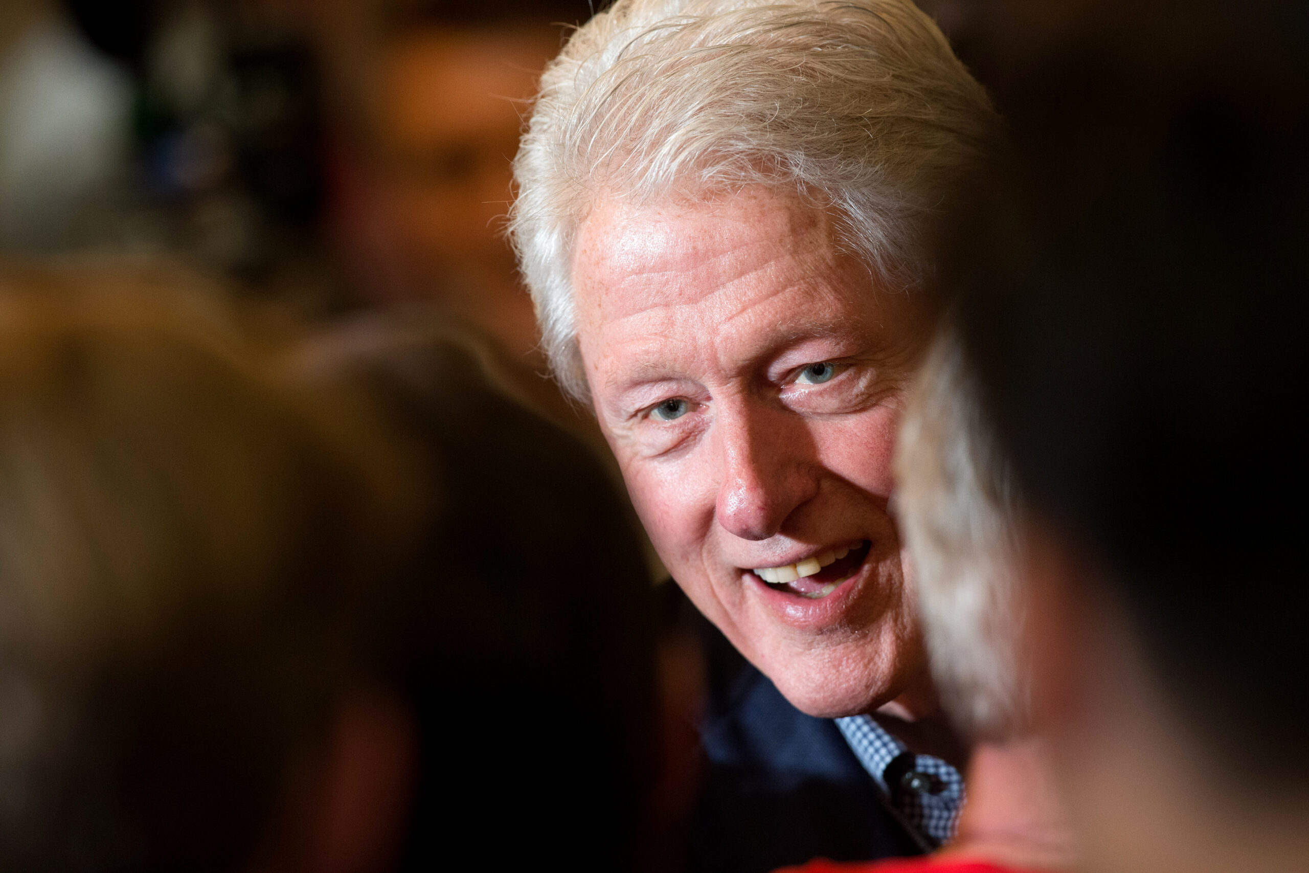 Bill Clinton brushes off attacks: ‘Trump says a lot of things’