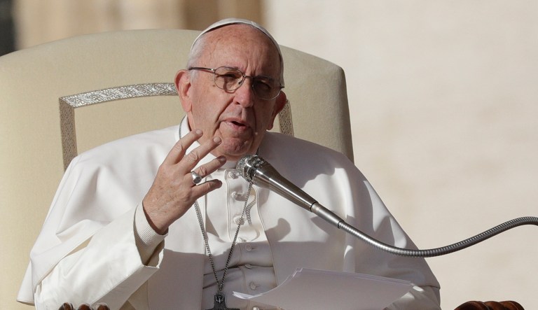 Pope Francis will preside over the funeral of Cardinal Bernard F. Law, who died on Wednesday at age 86. Law resigned 15 years ago amid allegations that he covered up priests' pedophilia and permitted them to continue their pastoral service. (AP Photo/Andrew Medichini)