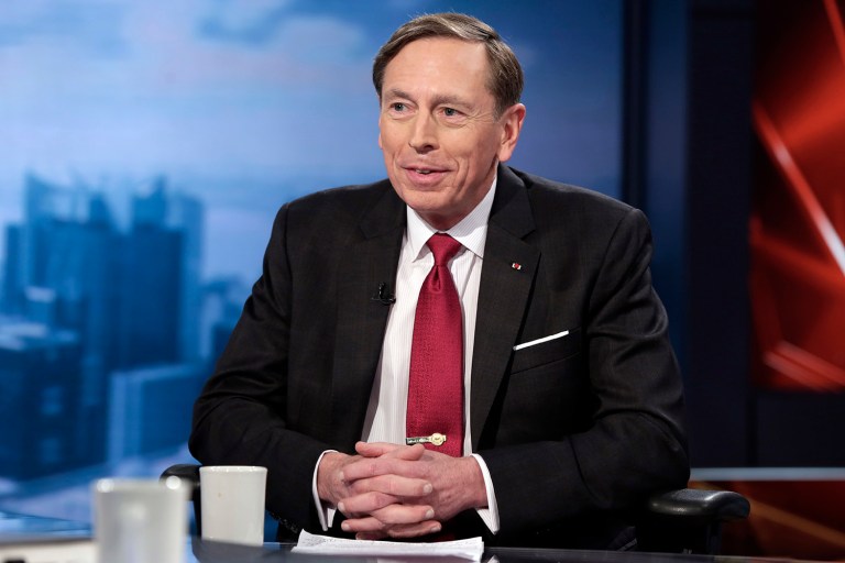 President-elect Trump is set to meet with retired Army Gen. David Petraeus at Trump Tower. (AP Photo/Richard Drew)