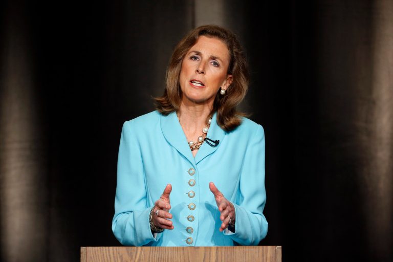 Katie McGinty announced Tuesday that she is jumping into the race to unseat Sen. Pat Toomey, R-Pa.