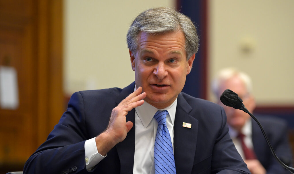 FBI Director Wray: Chinese theft has ‘perverse effect’ of US taxpayers funding Beijing’s advancement