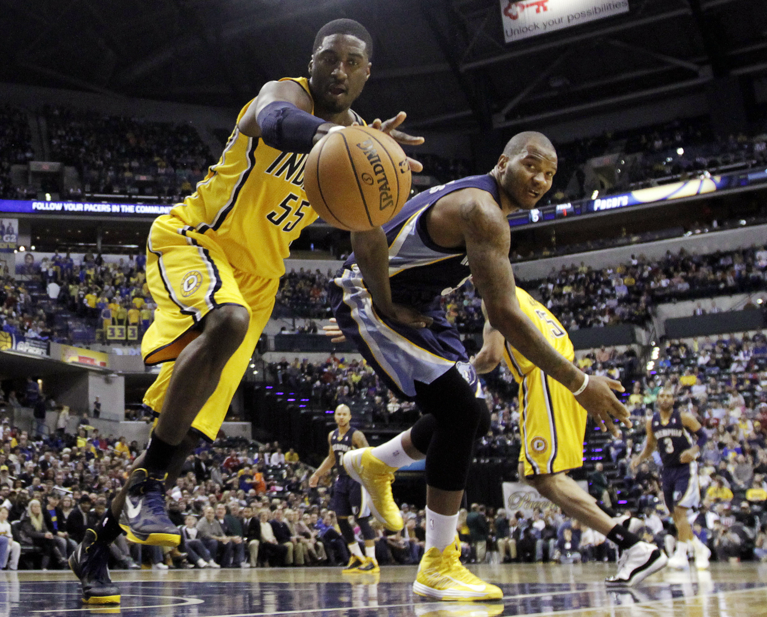 George helps Pacers beat Grizzlies 88-83