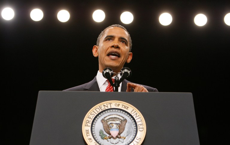 In late 2009, Obama ordered about 30,000 additional troops to the war-torn country, making that years' total troop buildup in Afghanistan nearly triple what it was when he took office. Obama announced his plans in a speech at West Point. (AP Photo/Charles Dharapak)