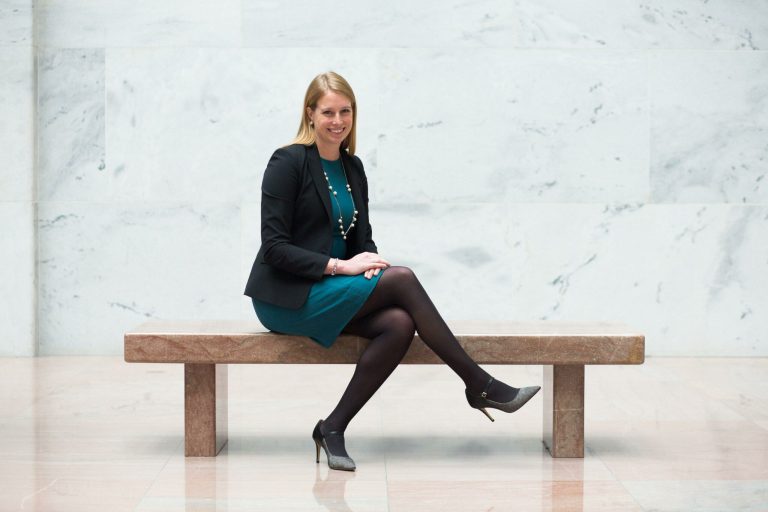 Grace Stuntz is the senior Food and Drug Administration policy adviser for the Senate Health, Education, Labor and Pensions Committee. (Graeme Jennings/Washington Examiner)