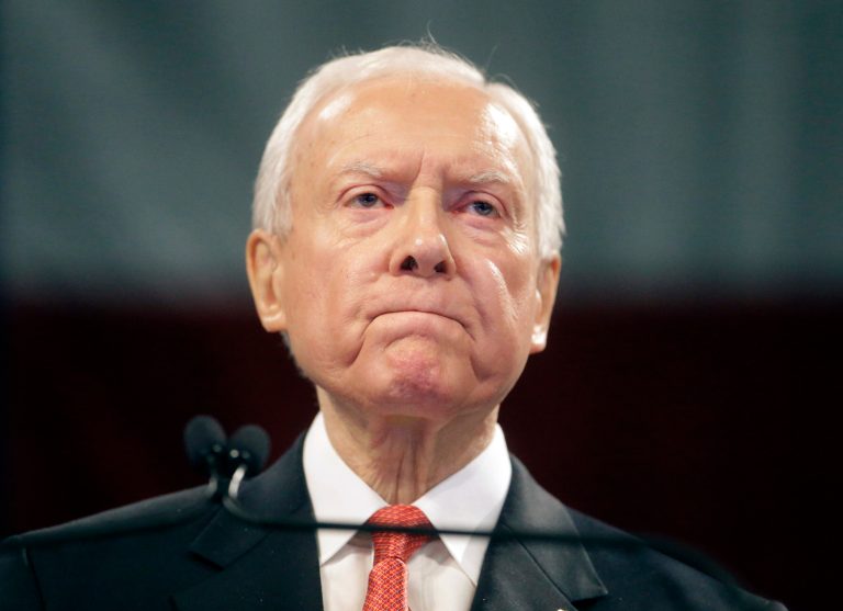 Sen. Orrin Hatch, R-Utah, has called a hearing on his proposal to overhaul taxation of corporations. (AP Photo/Rick Bowmer)