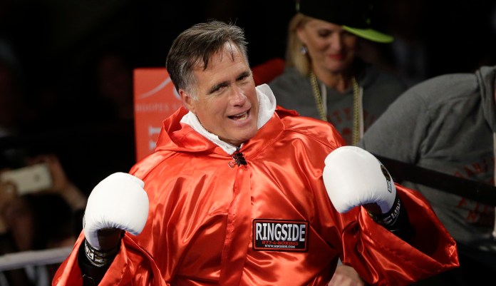 So long as Romney has a solid backing in Utah (where anti-Trump conservatism was the strongest), Mitt Romney is untouchable. He's the only answer to "Teflon Don." (AP Photo/Rick Bowmer, File)