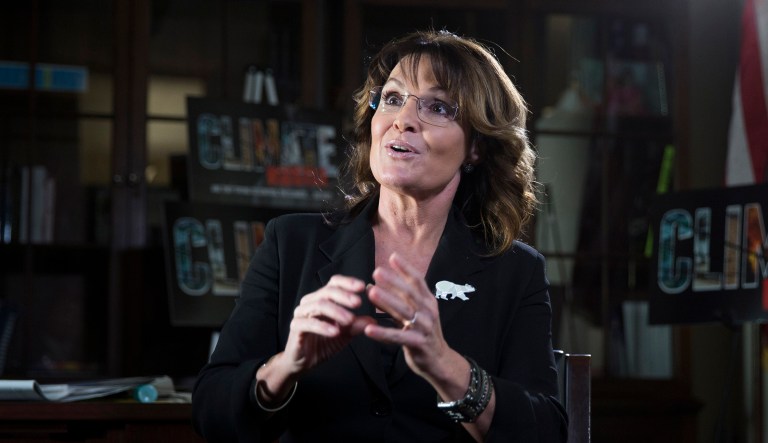 Lawyers for the paper say the case should be thrown out. (AP Photo/Evan Vucci)