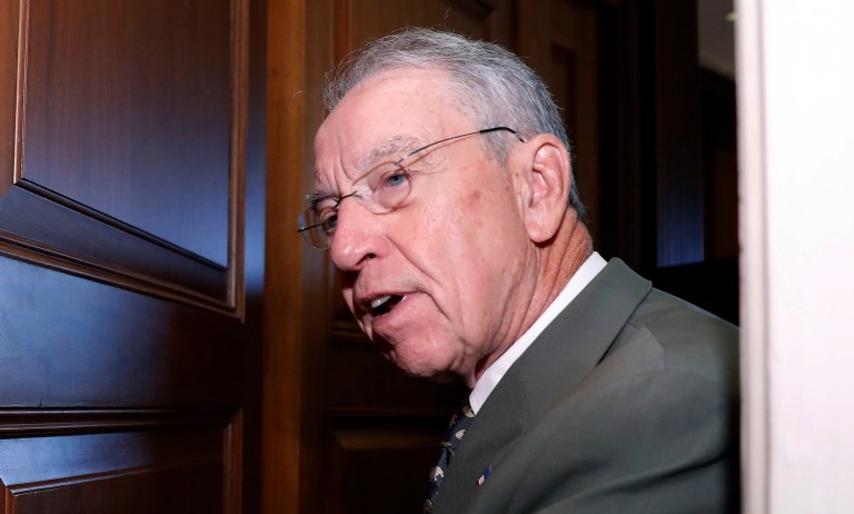 The office of Sen. Chuck Grassley, R-Iowa, said a 