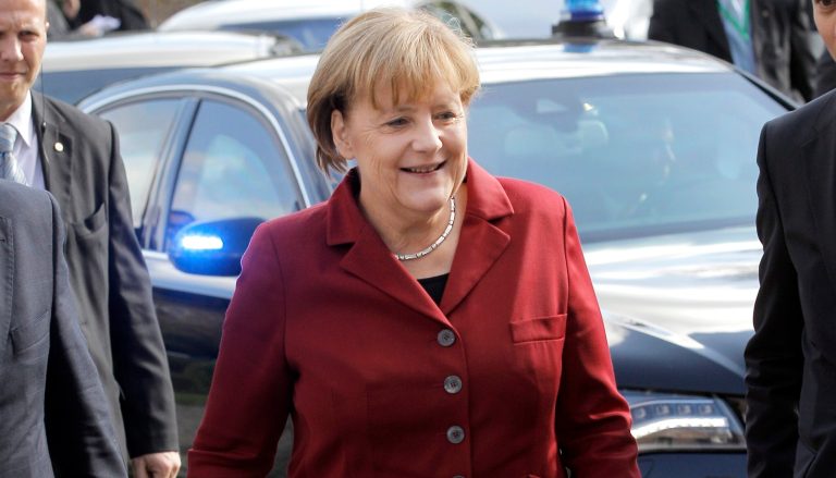 German Chancellor Angela Merkel reportedly complained to President Obama in a phone call Wednesday after receiving information her cell phone may have been monitored. She reportedly told Obama that 