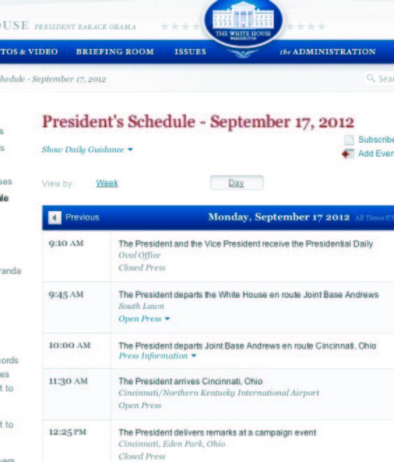 Crisis prompts two Obama intel briefings–in a row!