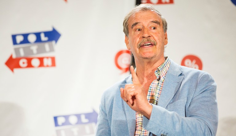 Former Mexican President Vicente Fox accused President Trump of trying to 