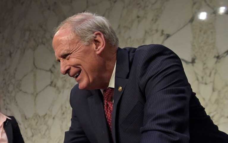 —œI think the great thing about that is that it sends the message that someone who is not yet even president of the United States is able to negotiate something that was a major issue in the campaign,—&pound; said Sen. Dan Coats. (AP Photo/Susan Walsh)