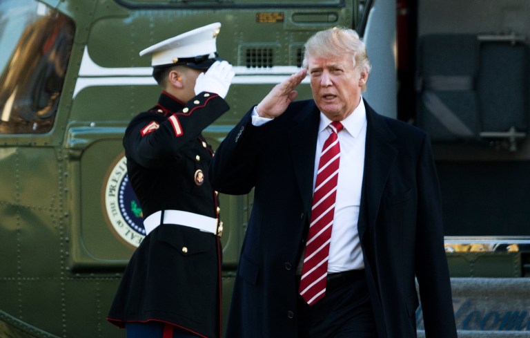 It is worth returning to Trump's line on 