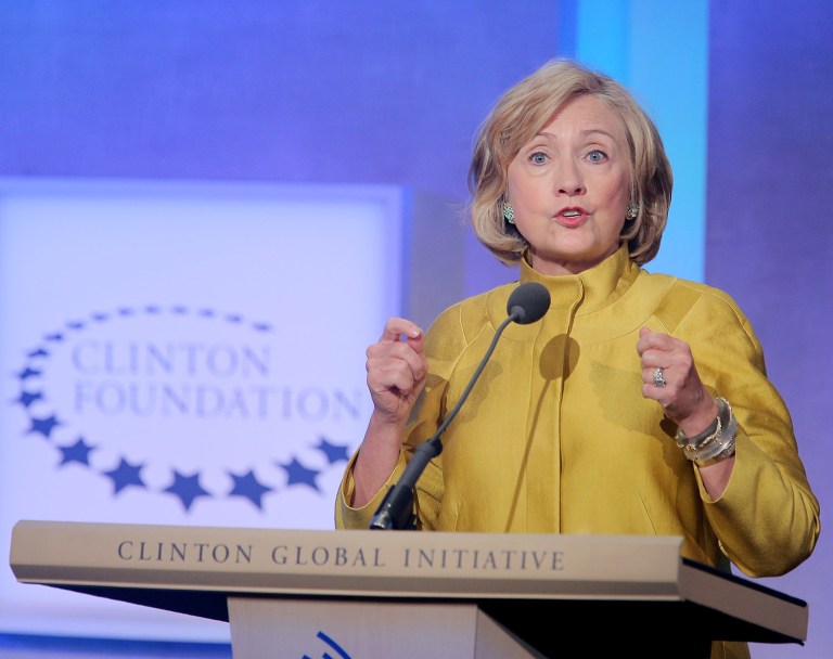Clinton has already faced scrutiny about her close ties to foreign governments and donations from their wealthy elite, including donations from the Saudi Arabian government. (Photo by Jemal Countess/Getty Images, File)