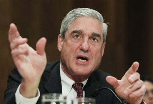 FBI Director Robert Mueller gestures during recent congressional testimony. (AP Photo)