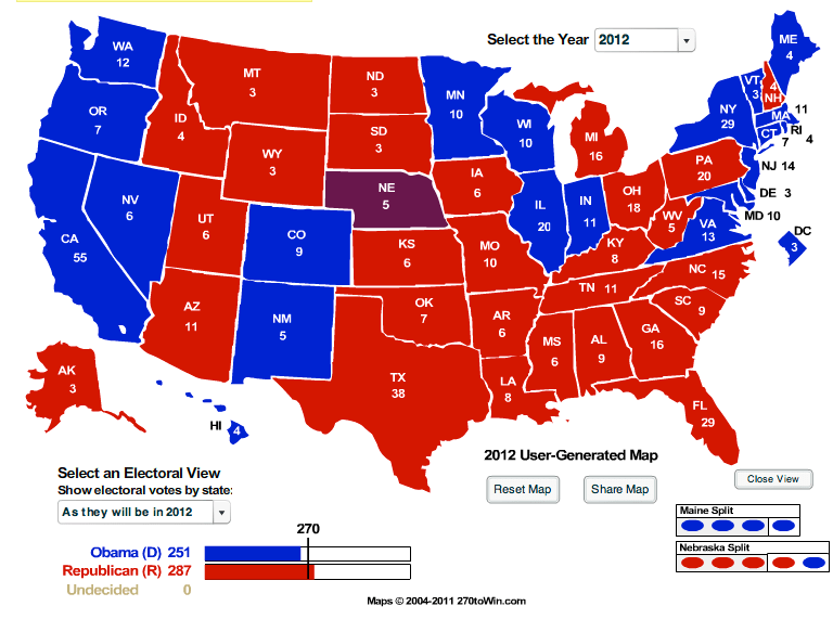 State polling: Obama would lose if election today