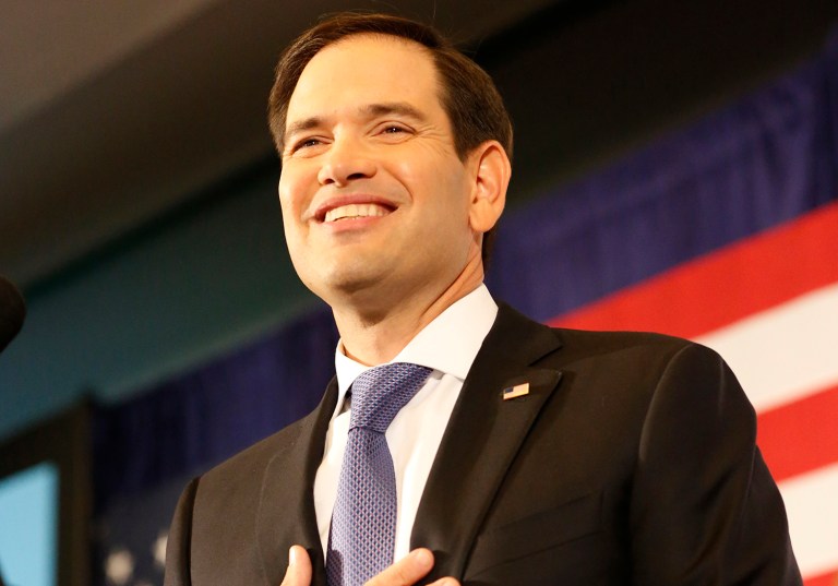 Would Marco Rubio have been able to win the presidency if Donald Trump hadn't run? (AP Photo/Wilfredo Lee)