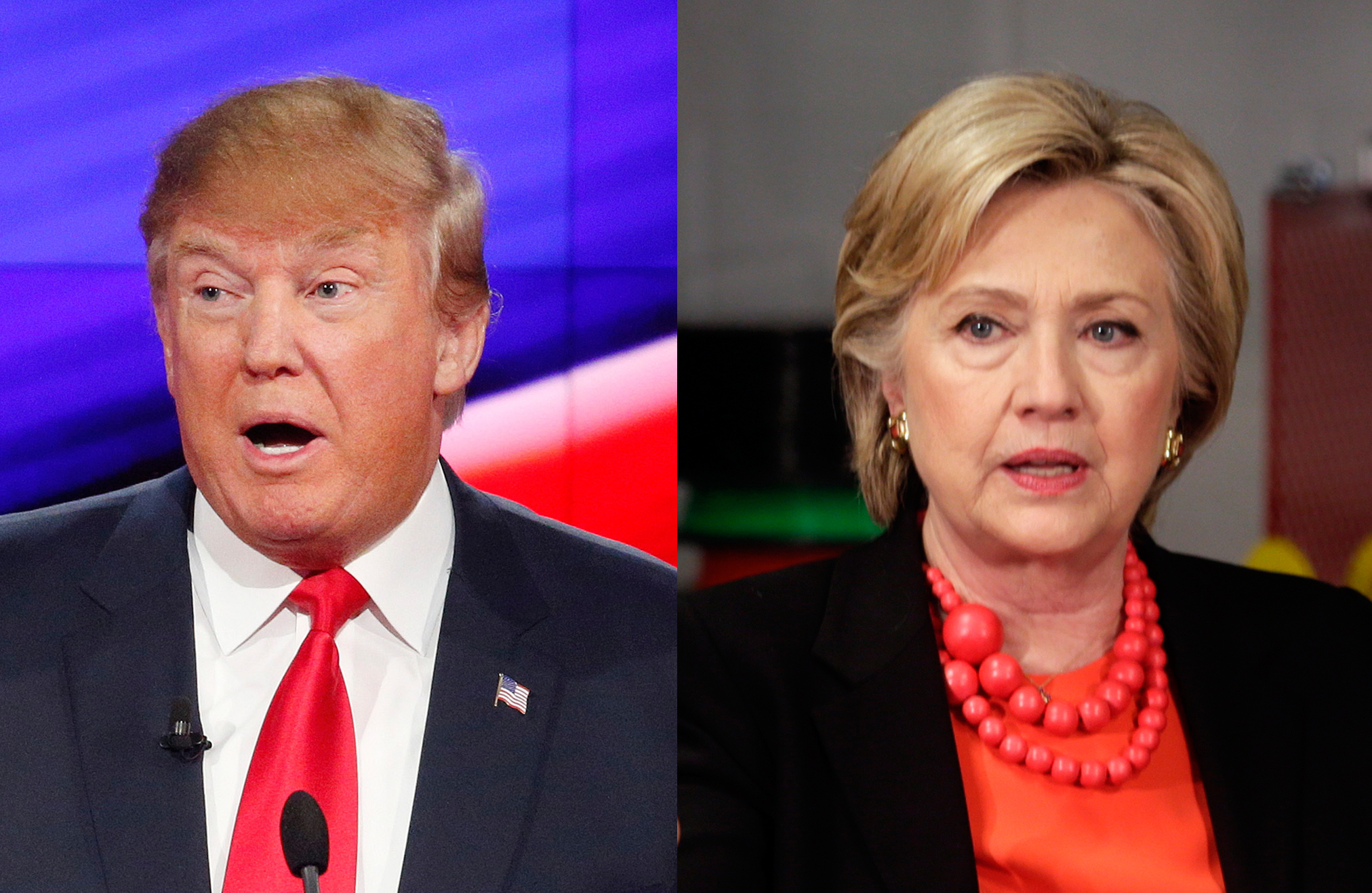 Trump, Clinton with double-digit leads in Maryland