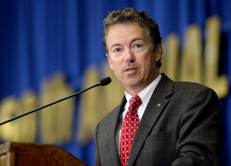 Sen. Rand Paul, R-Ky. explained on the Mark Levin show that the Republican party was about maintaining freedom and opportunity in the country, not just giving poor people tangible goods. (AP/Timothy D. Easley)