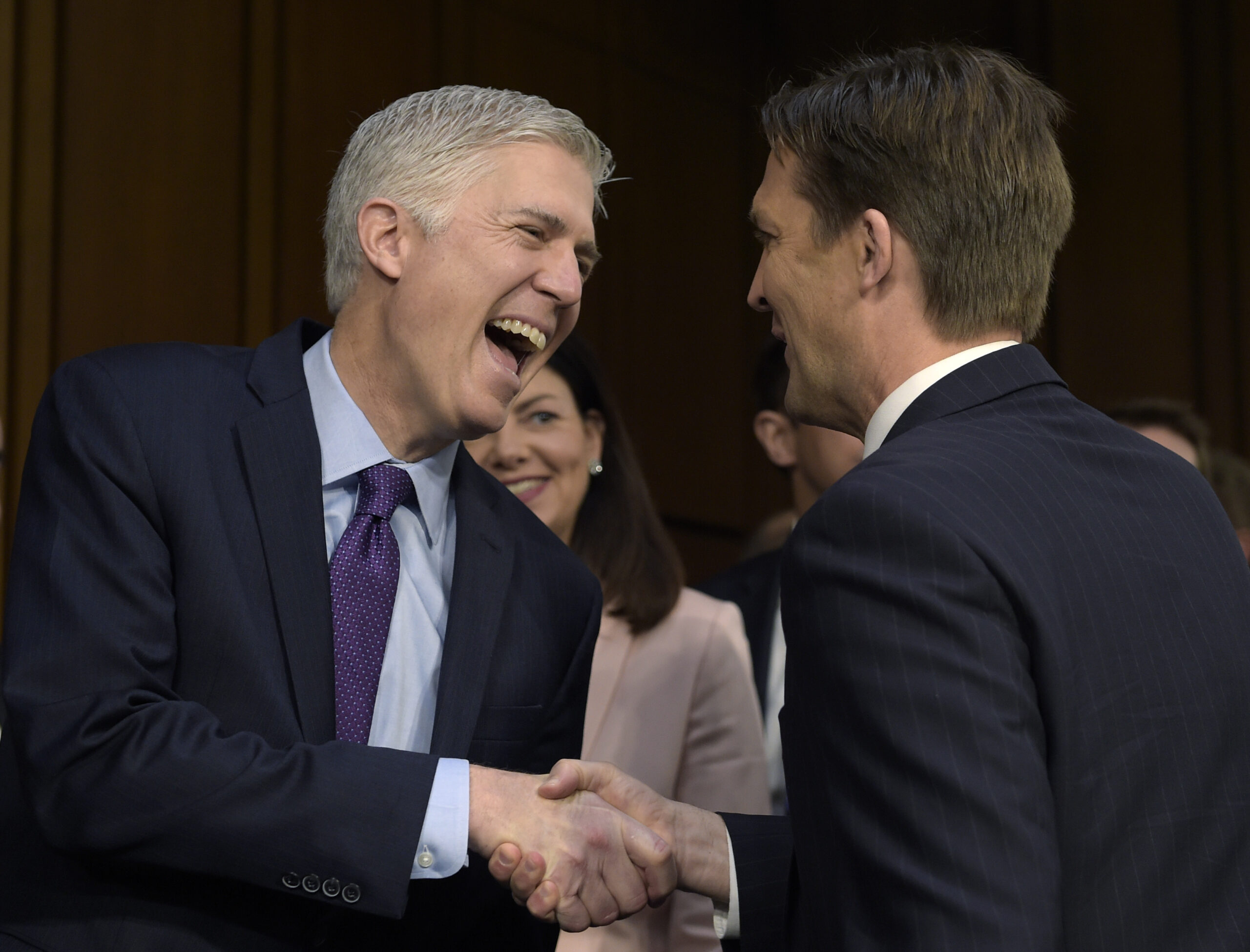 Gorsuch adopts a Trump-ism: ‘Bigly’