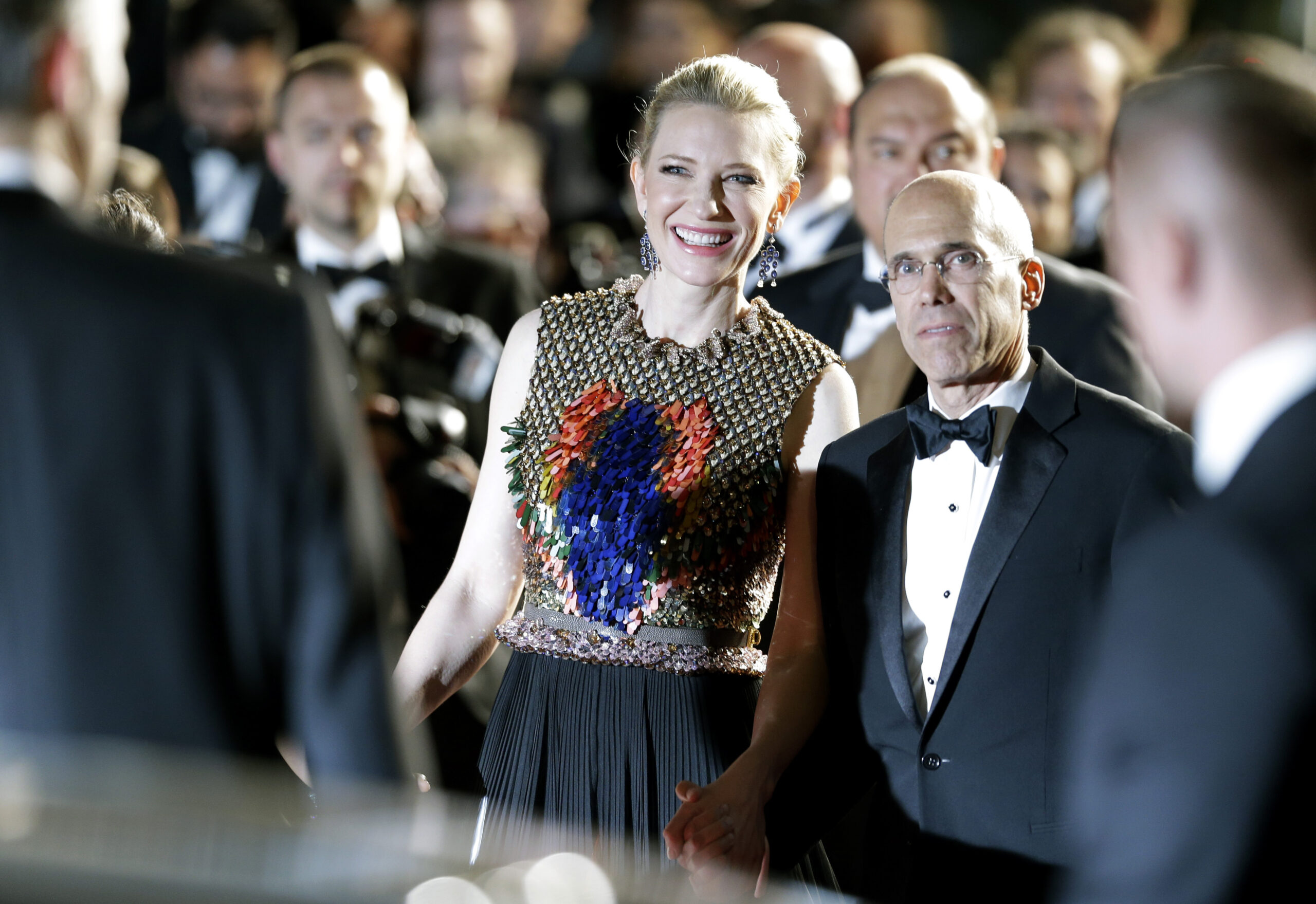 CANNES WATCH: Blanchett jokes; Weinstein sells