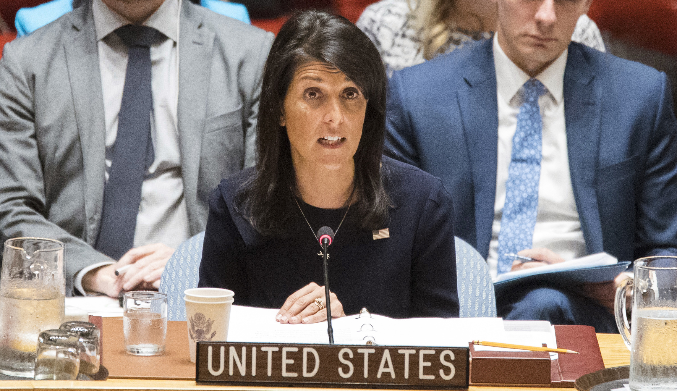 Nikki Haley says US will not seek UN Security Council emergency session