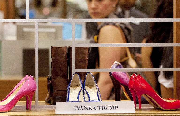 Ivanka Trump's brand sales are surging despite nationally-organized boycotts. (AP Photo/Mark Lennihan, File)