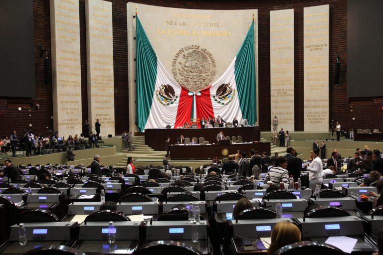 Lawmakers hold a session at Mexico's national Congress in Mexico City, Wednesday, April 9, 2014. Over the decades, corruption scandals have tainted presidents, brought down mayors, seen generals jailed and led to charges against untold numbers of police. But Congress has remained largely untouched. Now, that perception has changed, leaving Mexicans wondering if there is any institution in the country left untouched by corruption. (AP Photo/Marco Ugarte)